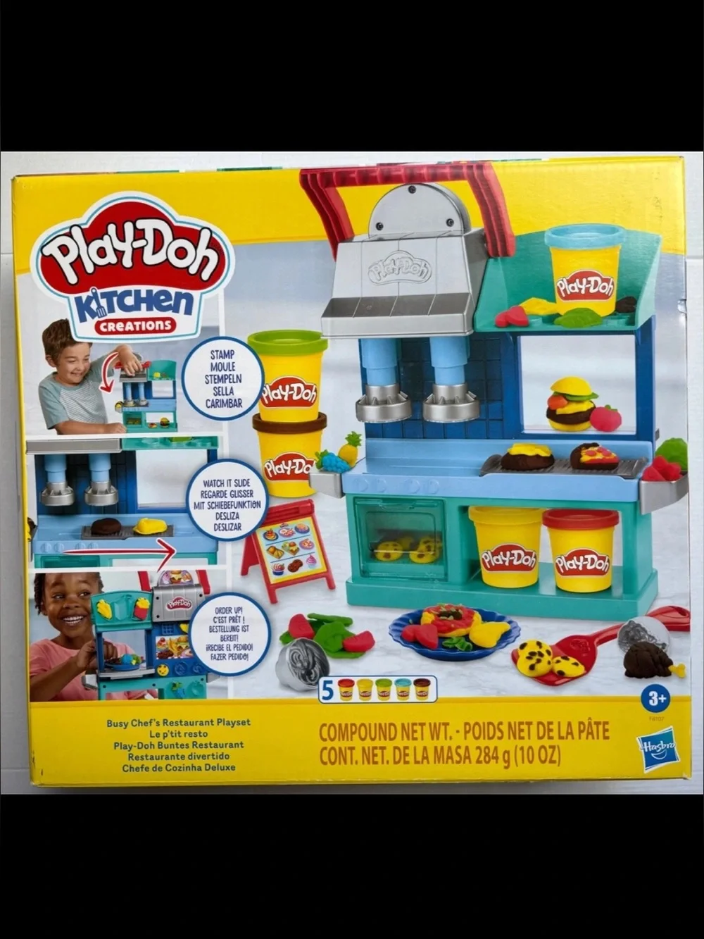Play-Doh Busy Chef's Restaurant Playset  Kitchen Creations - NEW